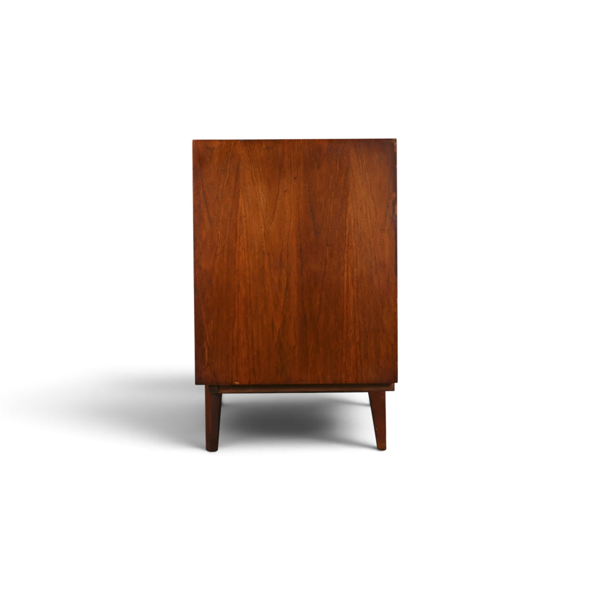 Merton Gershun Harlequin walnut lowboy dresser side view