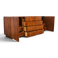 Founders lowboy dresser open drawer view