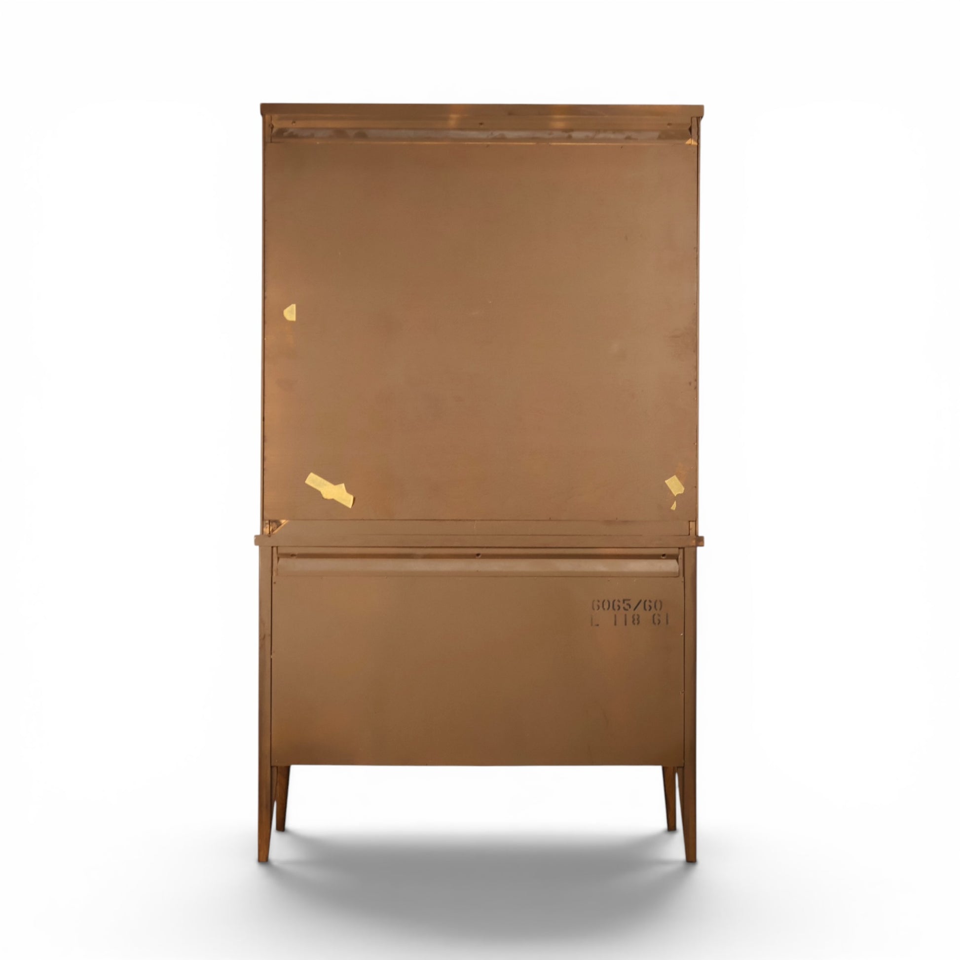 Broyhill Saga china cabinet rear view