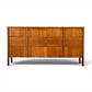 John Widdicomb walnut lowboy dresser full front view