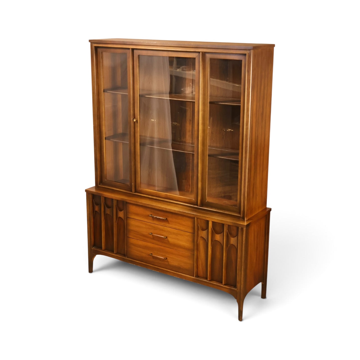 Kent Coffey Perspecta china cabinet interior shelving detail