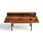 Peter Lovig teak desk rear organizer detail