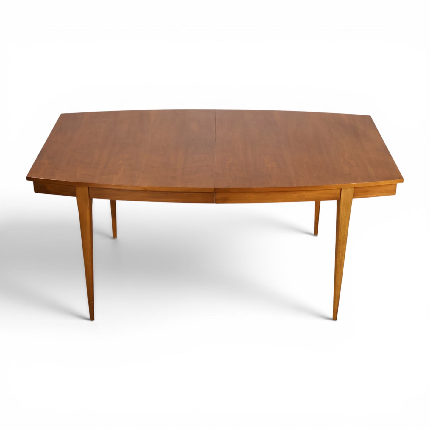 Young Manufacturing dining table angled overhead view