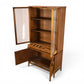 Broyhill Brasilia china cabinet upper hutch interior shelves