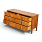 John Widdicomb lowboy dresser leg and base detail