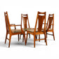 Young Manufacturing dining chair seat and leg detail