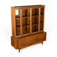 Young Manufacturing china cabinet with drawers open