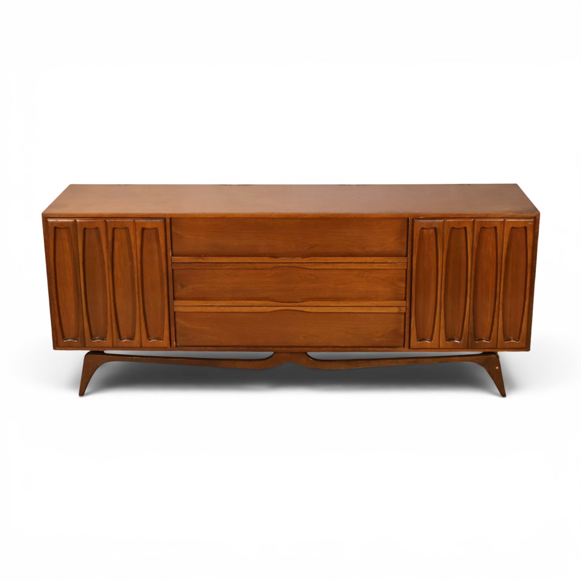 Tobago lowboy dresser front view