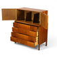 Edmond Spence highboy dresser upper cabinet interior dividers