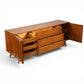 Tobago lowboy dresser drawer detail