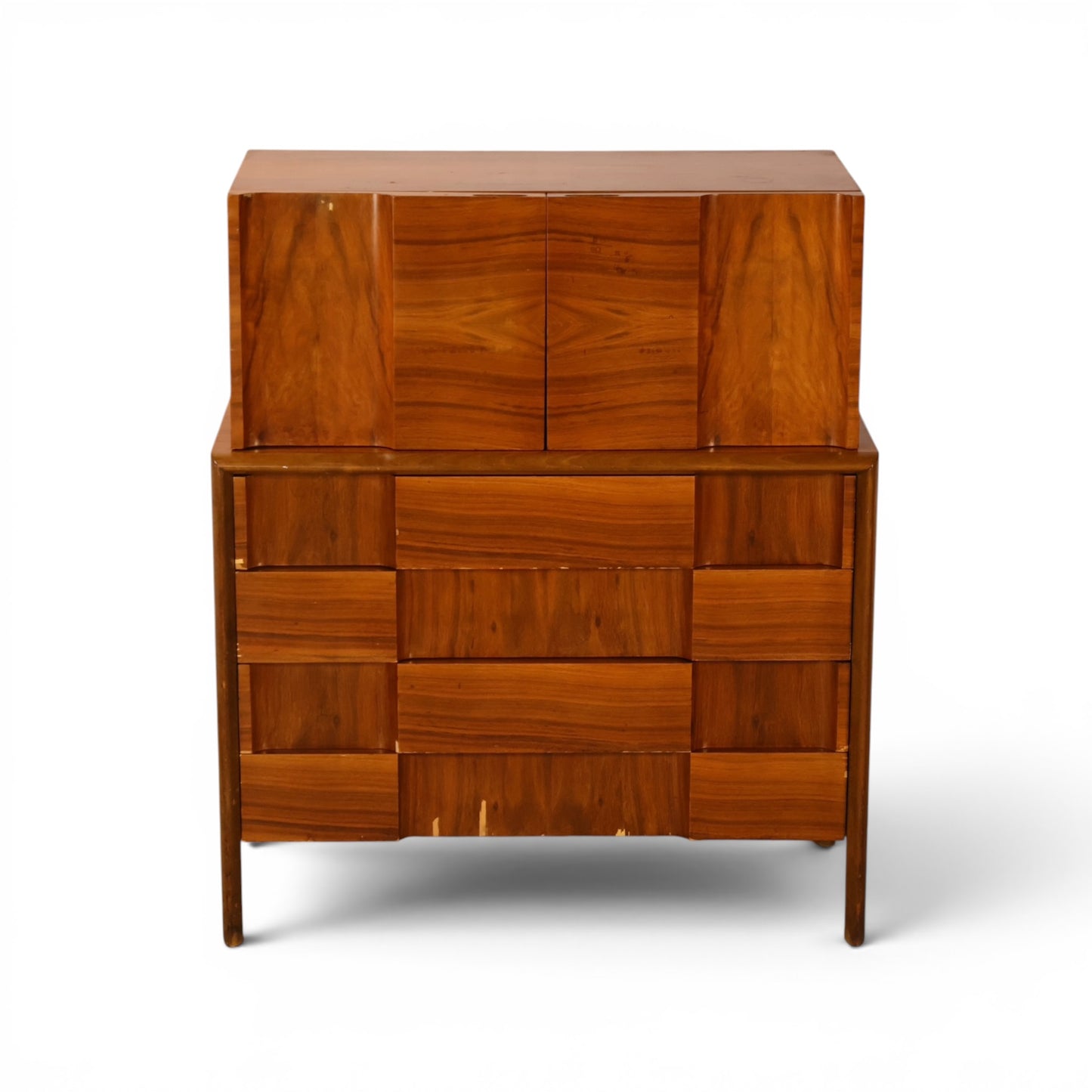 Edmond Spence highboy dresser front view