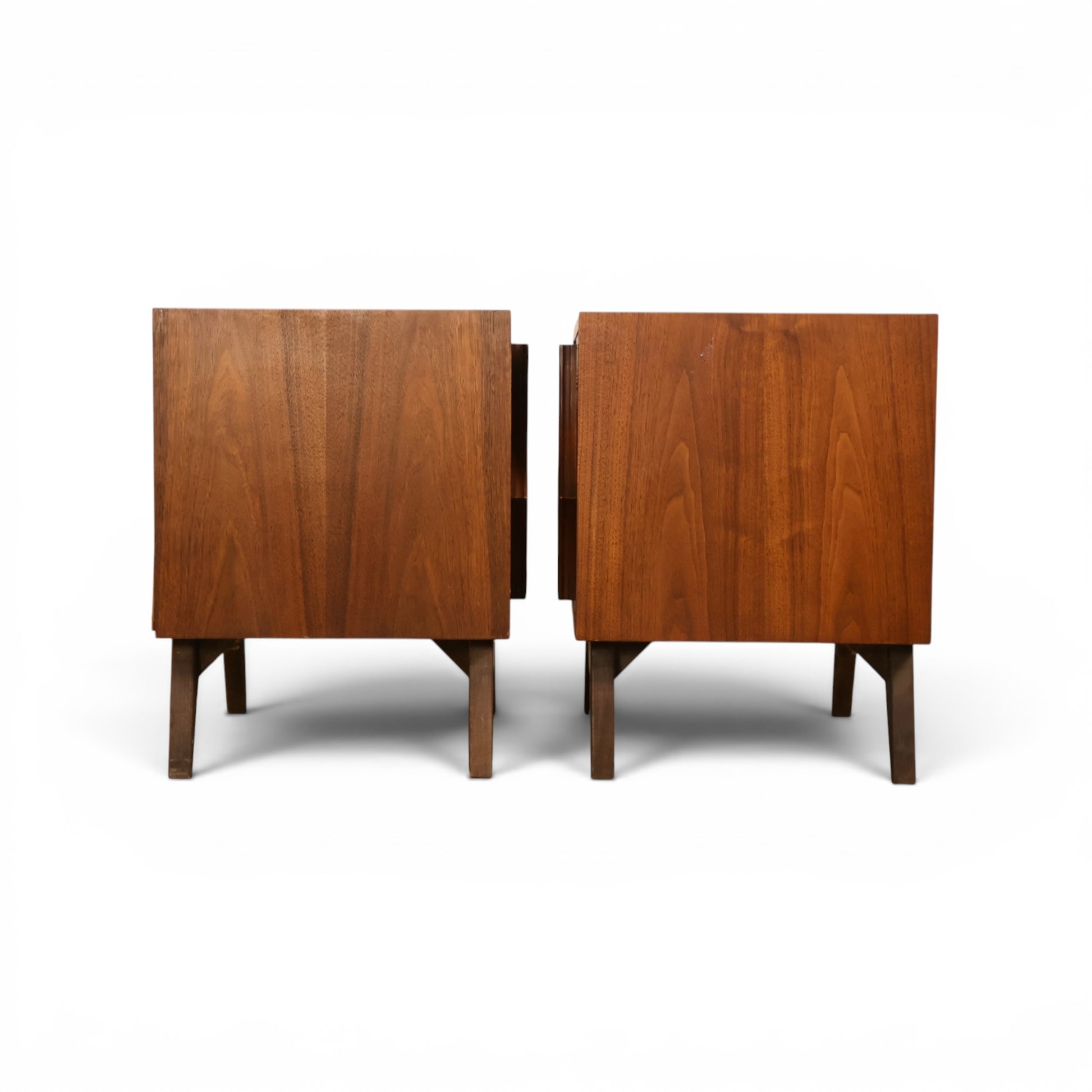 Specialty Woodcraft nightstands back view