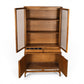 Broyhill Brasilia china cabinet upper display hutch with glass doors