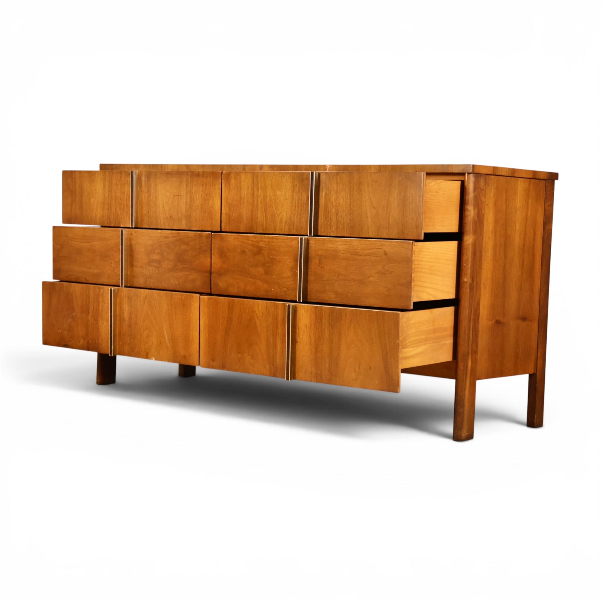 John Widdicomb Vintage Mid Century Modern Lowboy Dresser c. 1960s