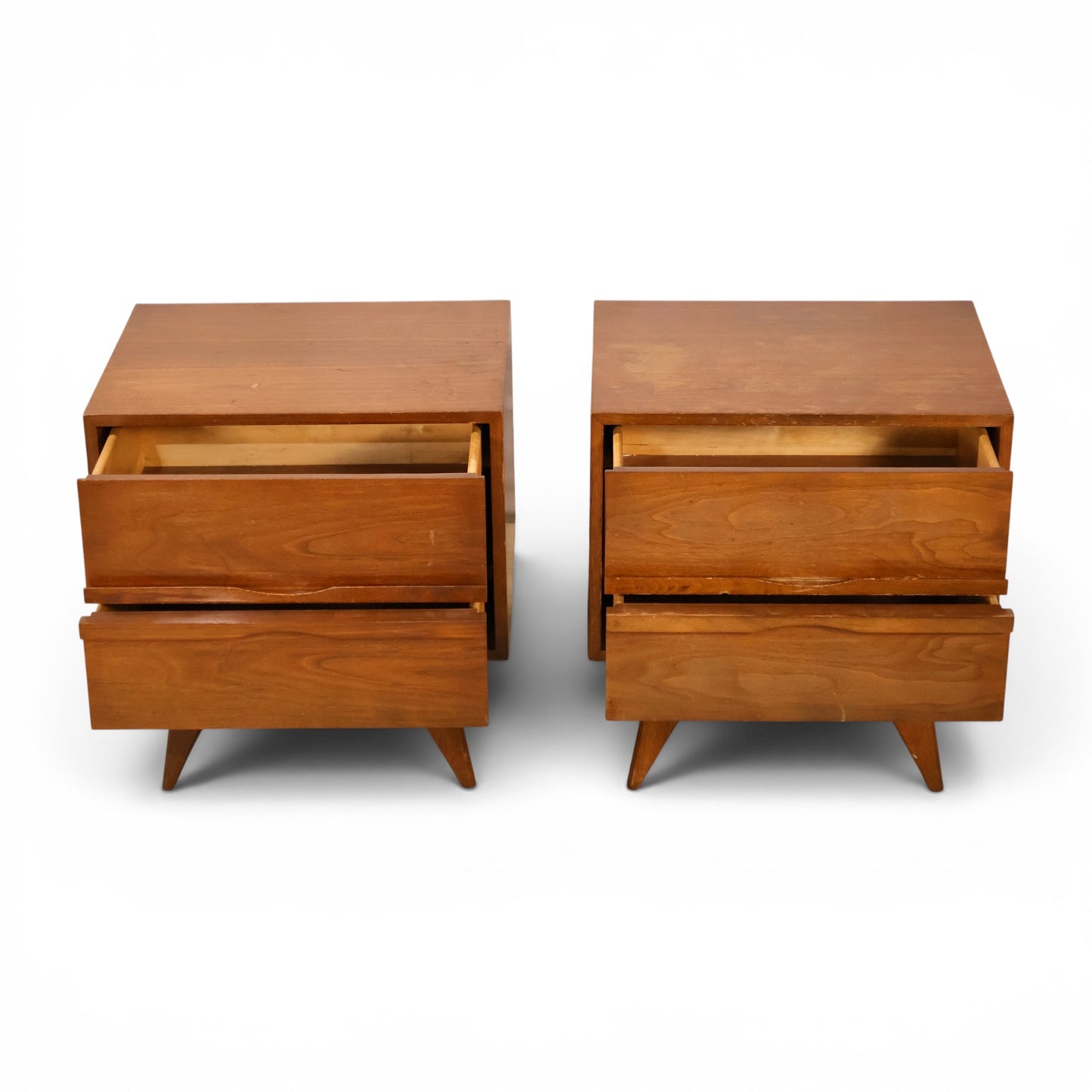 Tobago nightstand shaped drawer front detail