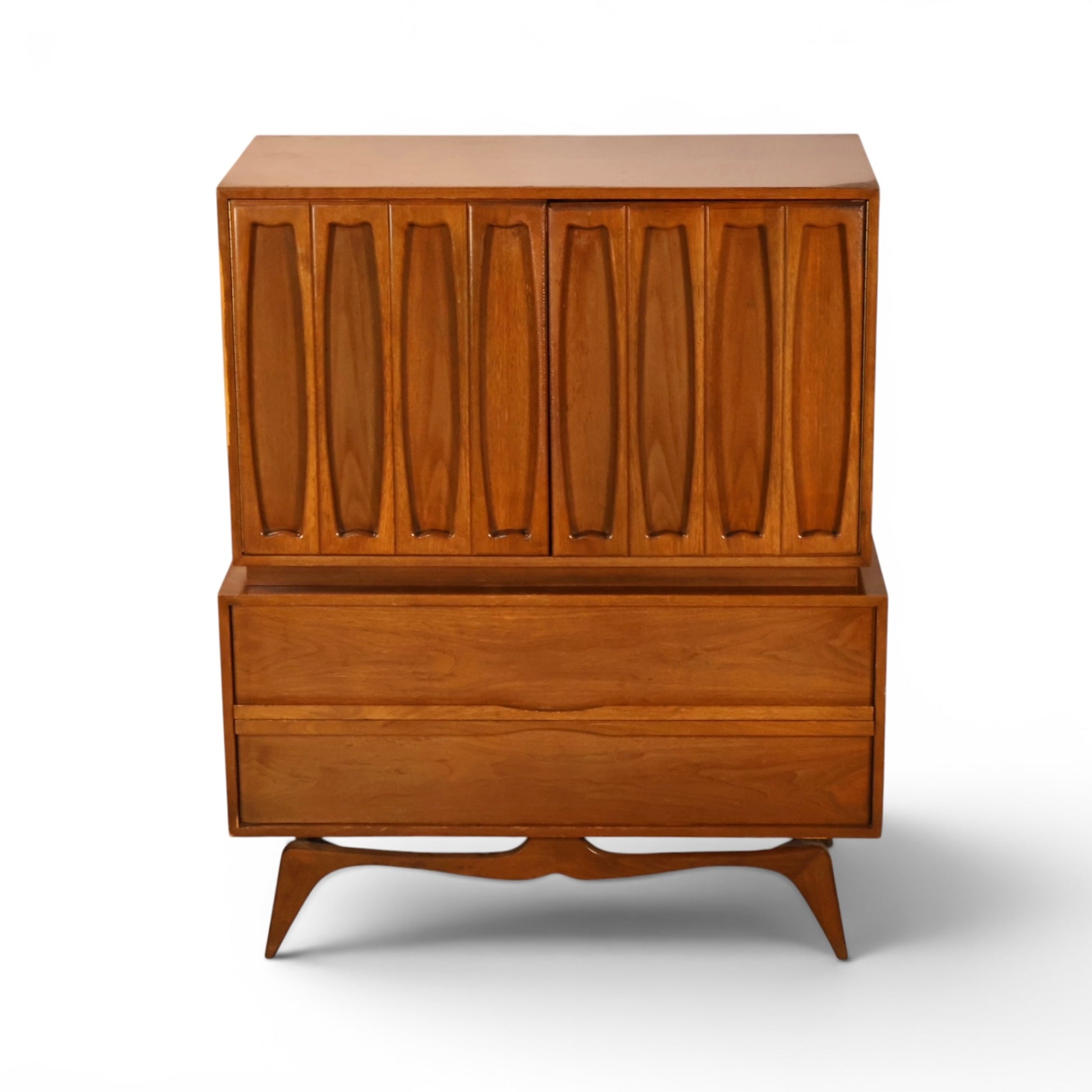 Tobago highboy dresser front view