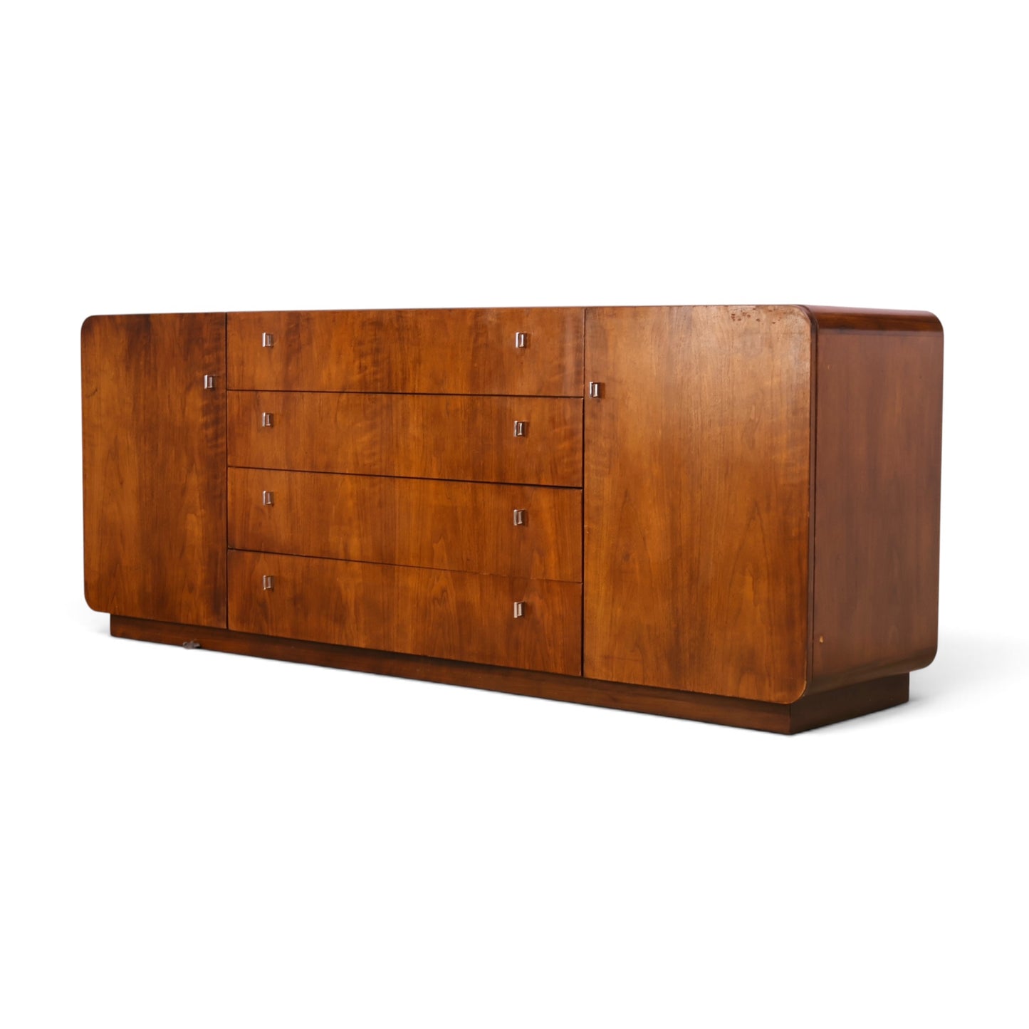 Founders lowboy dresser side profile view
