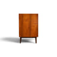 Merton Gershun Harlequin walnut lowboy dresser side profile