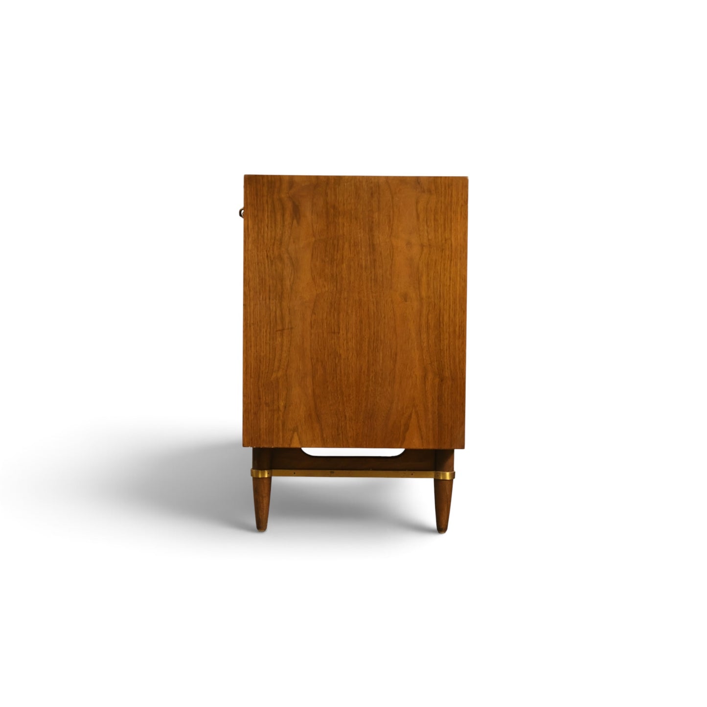 Dania lowboy dresser close up detail