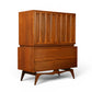 Tobago highboy dresser angled view