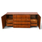 Founders lowboy dresser center drawer bank view