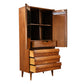 Lane First Edition armoire fully open with drawers extended