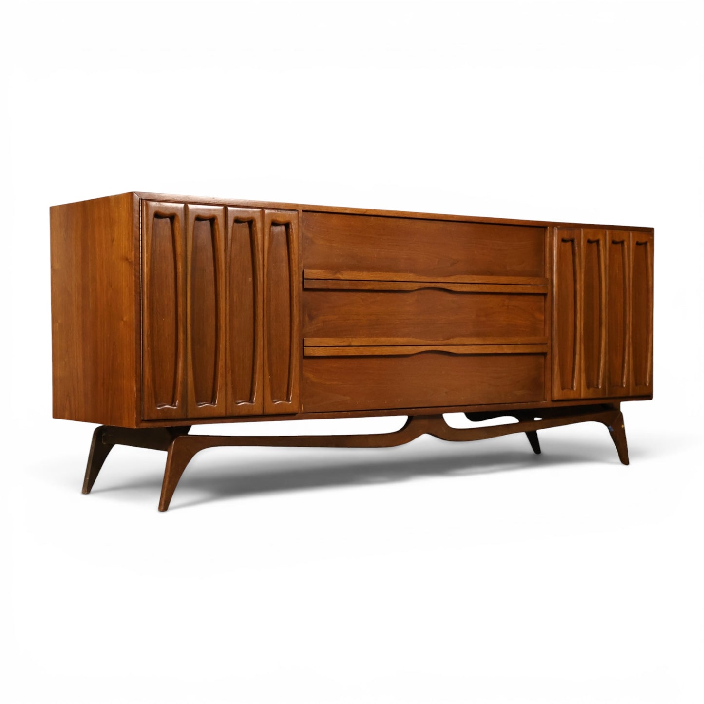 Tobago lowboy dresser angled view