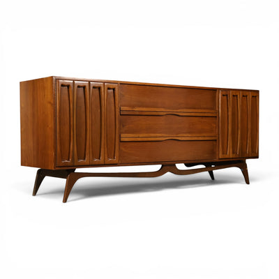 Tobago lowboy dresser angled view