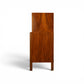 Edmond Spence highboy dresser side profile showing walnut grain