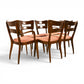Heywood Wakefield Dog Bone dining chair back detail