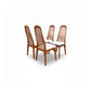 Benny Linden Teak Dining Chairs - Full Set of 4