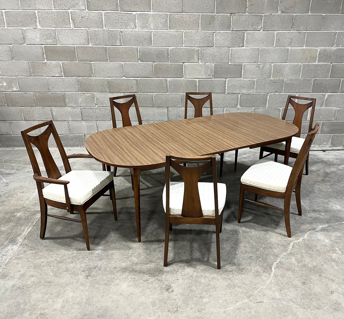 Kent Coffey "Perspecta" Mid Century Modern Set of 6 Dining Chairs c. 1 ...