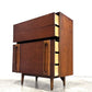 Lane “Summit Collection” 5 Drawer Mid Century Modern Highboy Dresser c. 1960s