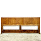 Jack Cartwright for Founders Furniture Mid Century Modern King Size Headboard c. 1960s