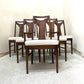 Kent Coffey "Perspecta" Mid Century Modern Set of 6 Dining Chairs c. 1960s
