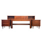 Vintage Mid Century Modern Full Size Headboard c. 1960s