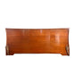 Vladimir Kagan style Sculpted Mid Century Modern Atomic King Size Headboard c. 1960s