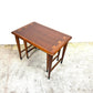 Lane Acclaim Mid Century Modern Walnut Nesting Table Set Pair c. 1960s