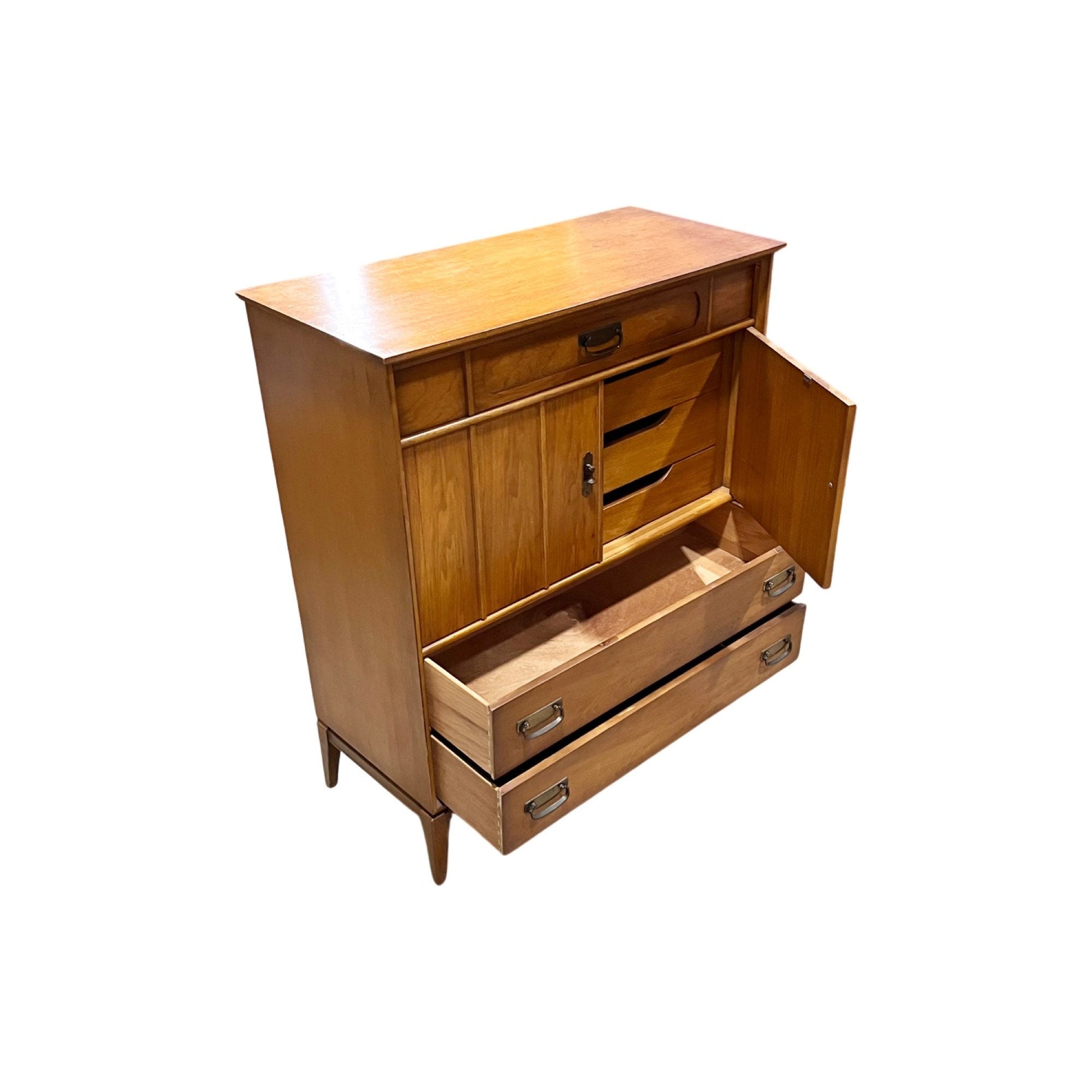 Thomasville Mid Century Modern Vintage Highboy 6 Drawer Dresser – MOD CITY  MADNESS