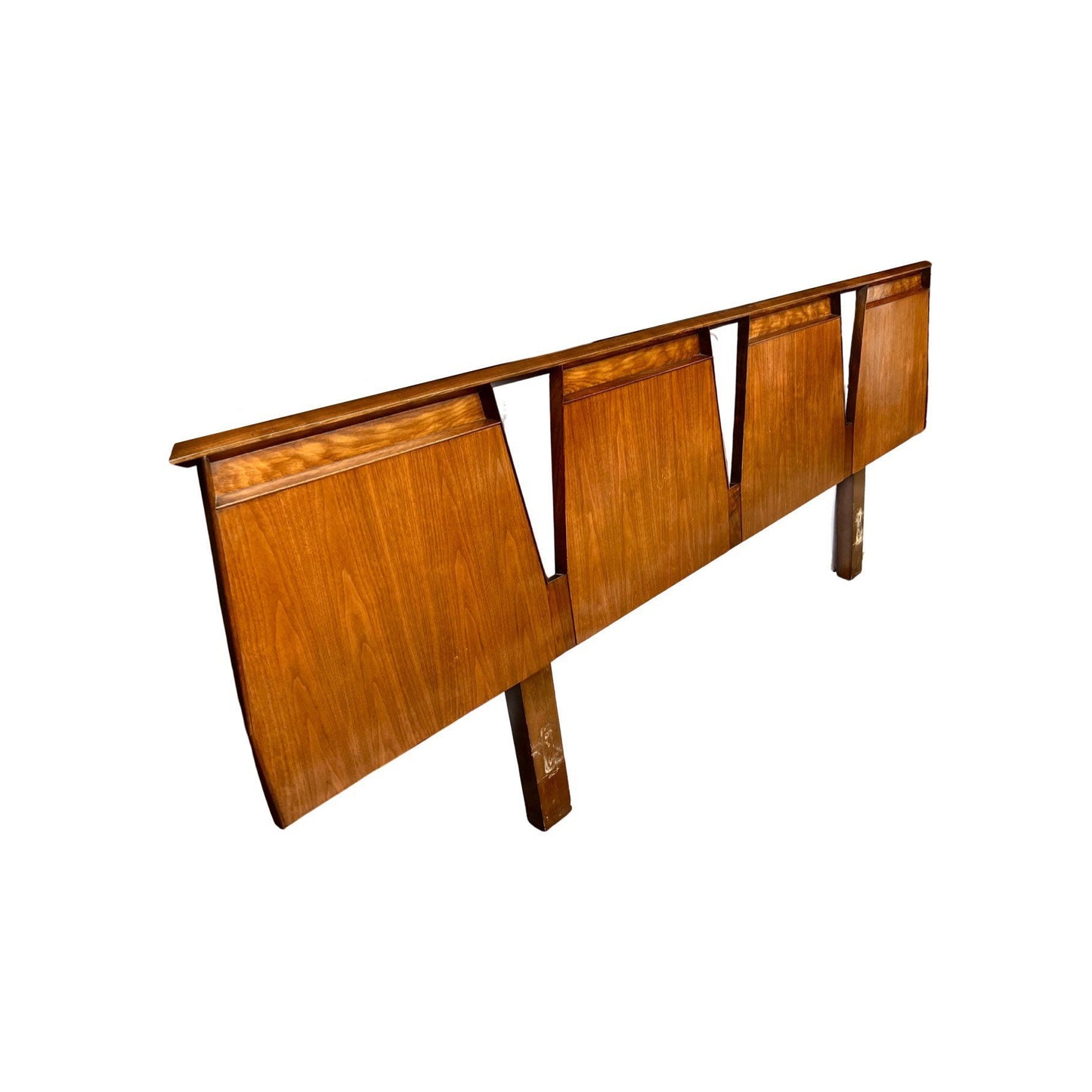 Iconic Helen Hobey Baker Mid Century Modern King Headboard 1960s