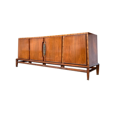 Iconic Helen Hobey Baker Vintage Mid Century Modern Lowboy Dresser ... — walnut construction, front view