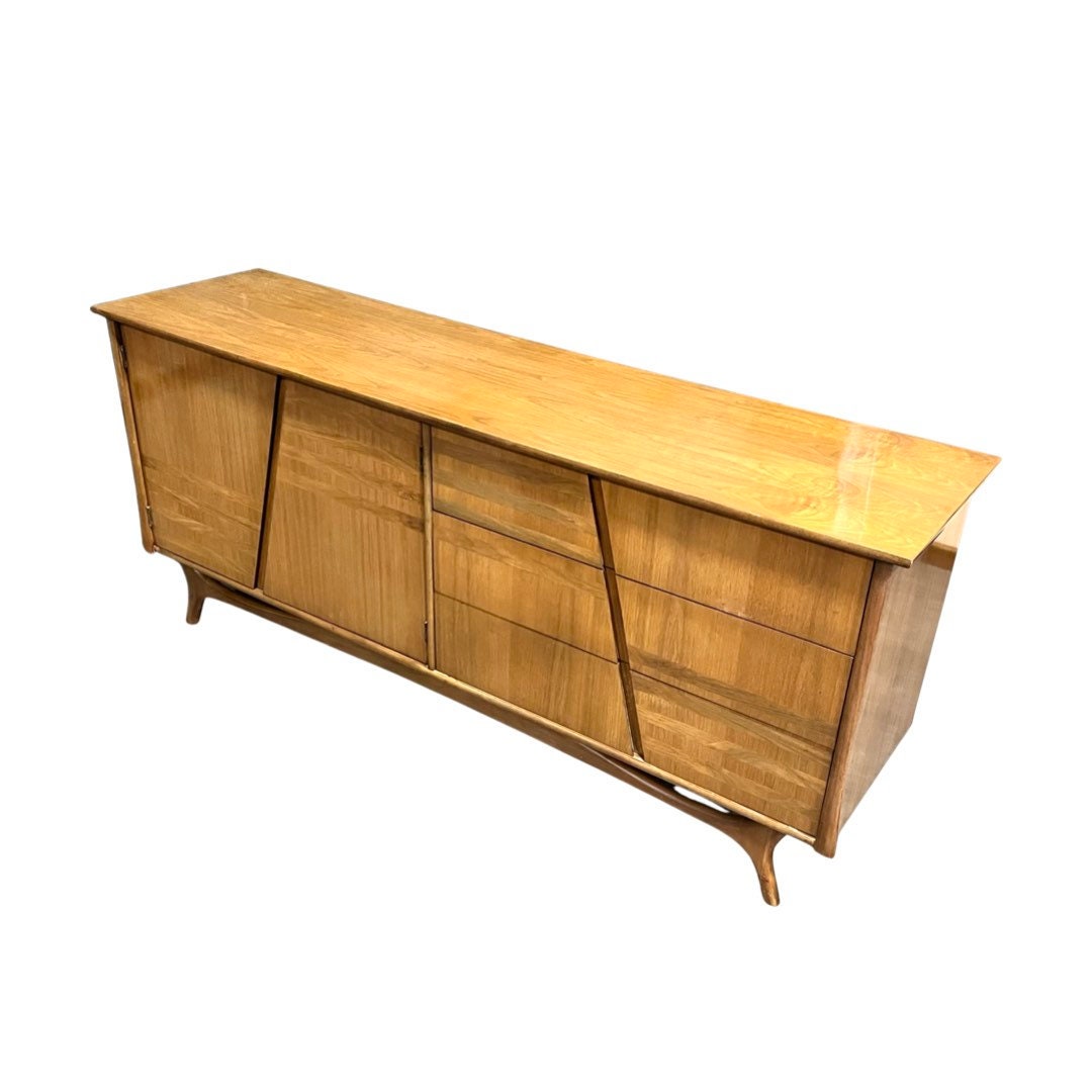 Coleman Enterprises Vintage Mid Century Modern Lowboy Dresser c. 1960s