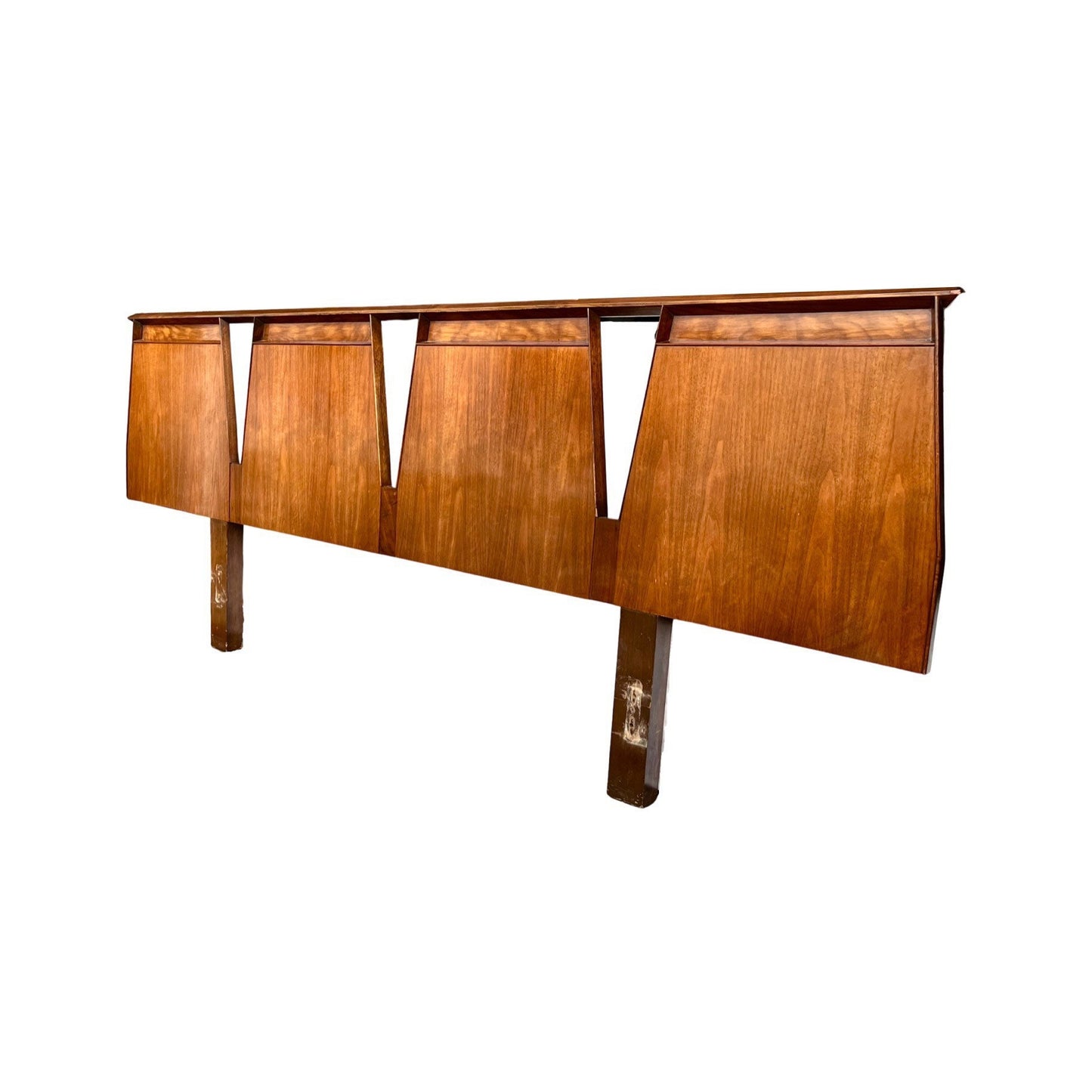 Iconic Helen Hobey Baker Mid Century Modern King Headboard 1960s