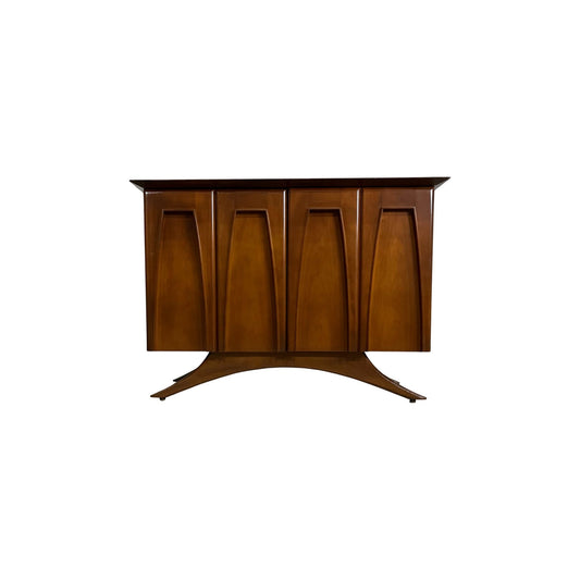 Vladimir Kagan style Compact Mid Century Modern Credenza Dresser c. 1960s