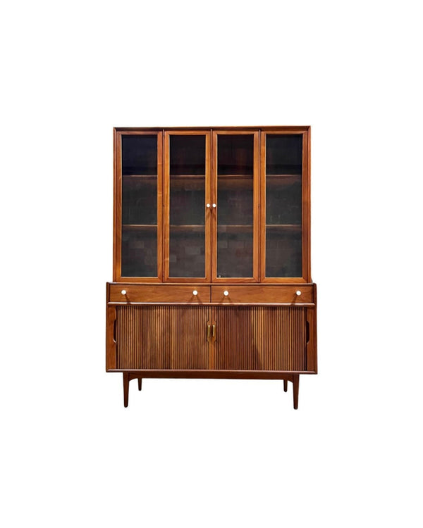 Kipp Stewart for Drexel Declaration MCM China Cabinet c. 1960s — front view