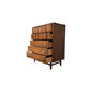Stanley Furniture Mid Century Modern Highboy Dresser c. 1960s