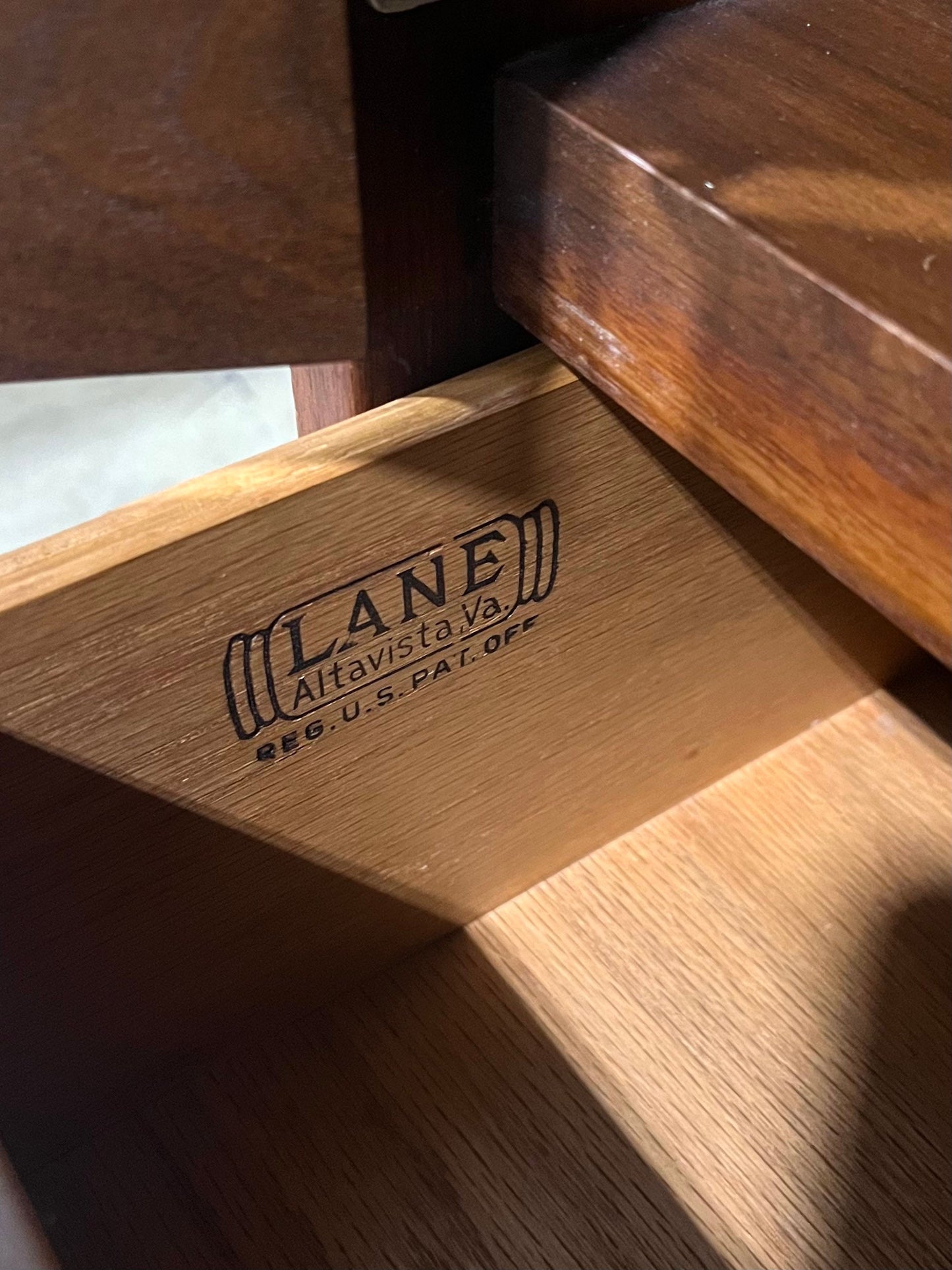 Lane Acclaim Mid Century Modern Highboy Dresser c. 1960s