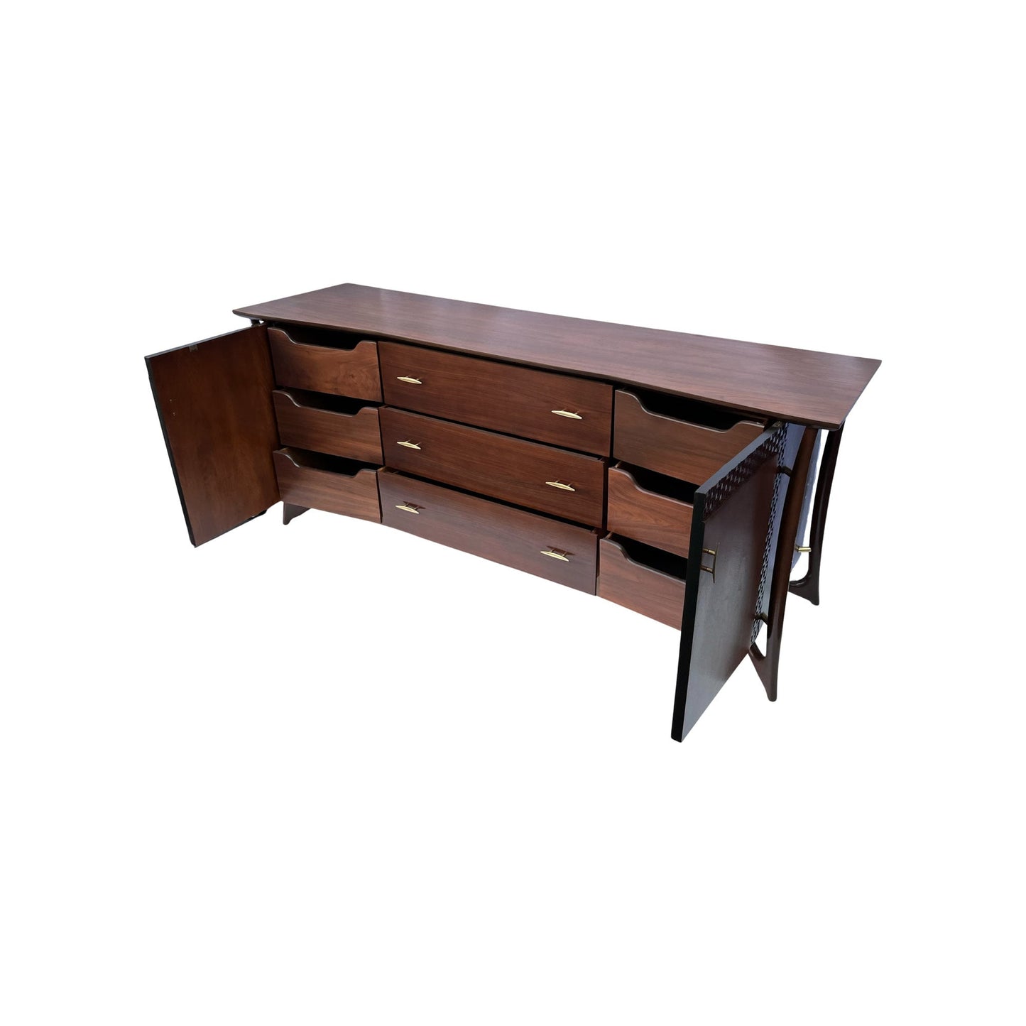 Mid-Century Modern Lowboy Dresser - Piet Hein Legacy