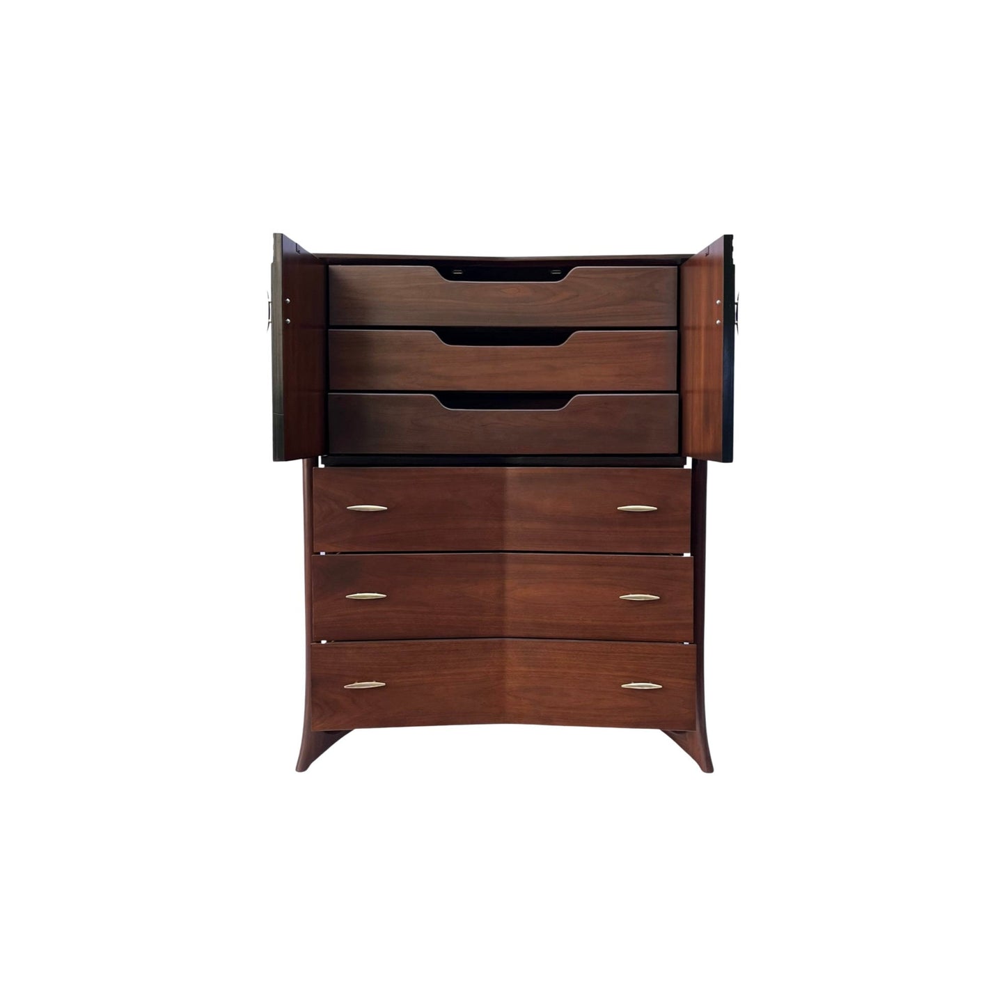 Mid-Century Modern Highboy Dresser - Piet Hein Legacy