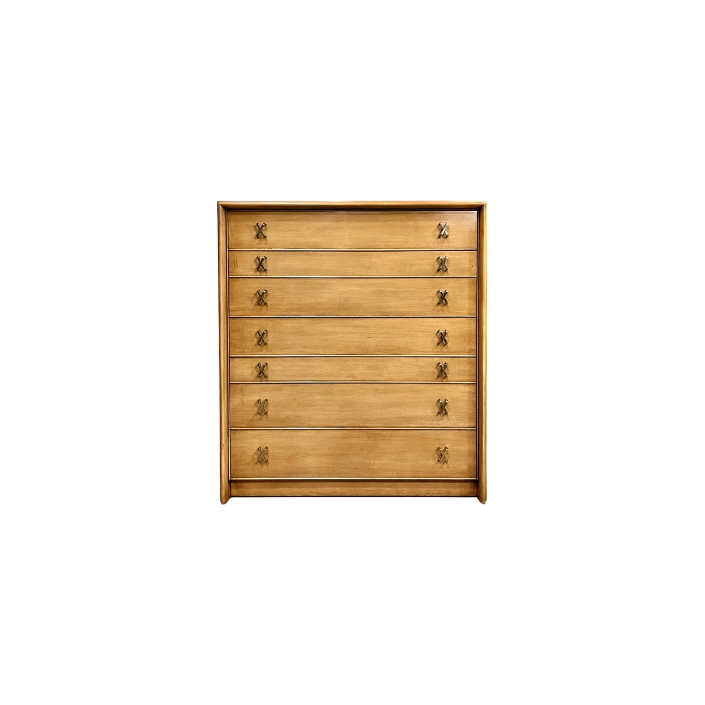 Paul Frankl for Johnson Furniture High Chest - Front View
